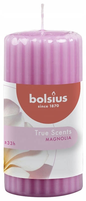Bolsius True Scents Magnolia świeca pieńkowa zapachowa 120/58mm