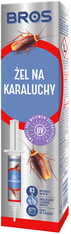 Bros żel na karaluchy i karaczany 20g