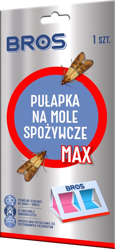 Bros Max pułapka na mole spożywcze