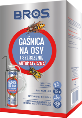 Bros automatyczna Gaśnica preparat do zwalczania os i szerszeni 400ml