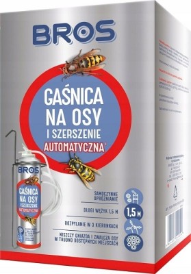 Bros Gaśnica automatyczna preparat do zwalczania os i szerszeni 400ml