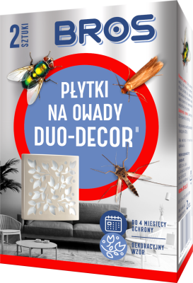 Bros duo decor płytka na owady 2 sztuki 