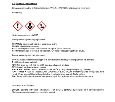 Expel zapach lawendy zawieszka na mole 1 sztuka