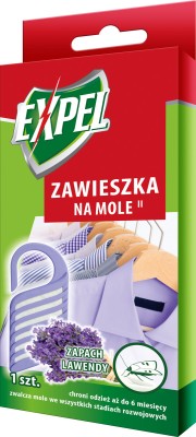 Expel zapach lawendy zawieszka na mole 1 sztuka