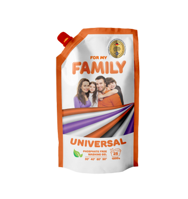 For My Family uniwersalny żel do prania w opakowaniu zapasowym 1kg 