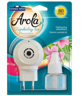 Arola General Fresh Electric Tropical Forest Tropikalny Las elektryczny odświeżacz z płynem 25ml