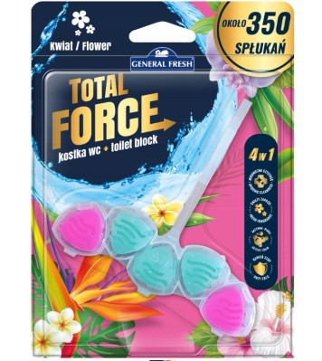 General Fresh Total Force Kwiatowa kostka do WC 1 szt.