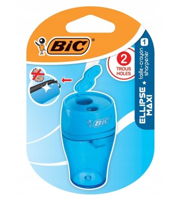 Bic Ellipse temperówka z dwoma otworami o różnych średnicach 1 sztuka 