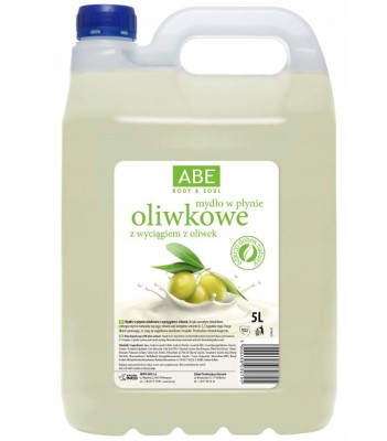 Abe oliwkowe mydło w płynie kanister 5l