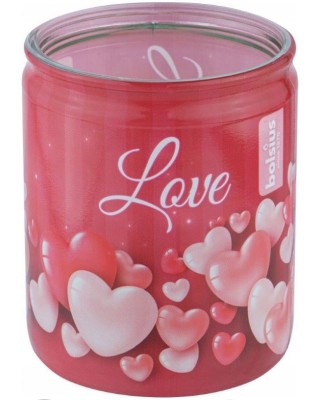 Bolsius Rose Garden świeca zapachowa w szkle 82/68 Love 1 szt.