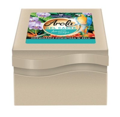 General Fresh Carre Amazon Escape odświeżacz powietrza w żelu 120g x 8 sztuk