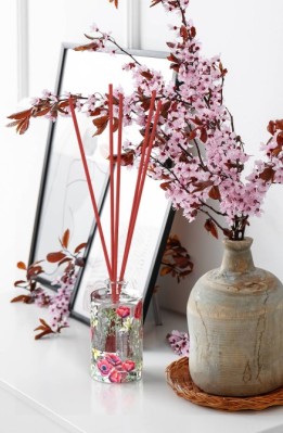 Bispol dz45s-345 Aura KWIATOWE MARZENIE dyfuzor zapachowy z kolorowymi patyczkami - 45ml