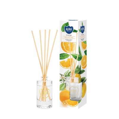 Bispol dz45-63 Aura POMARAŃCZA dyfuzor zapachowy z patyczkami - 45ml