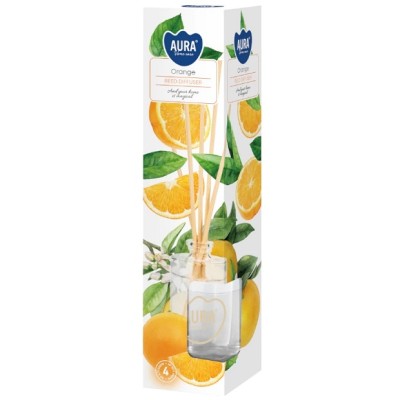 Bispol dz45-63 Aura POMARAŃCZA dyfuzor zapachowy z patyczkami - 45ml