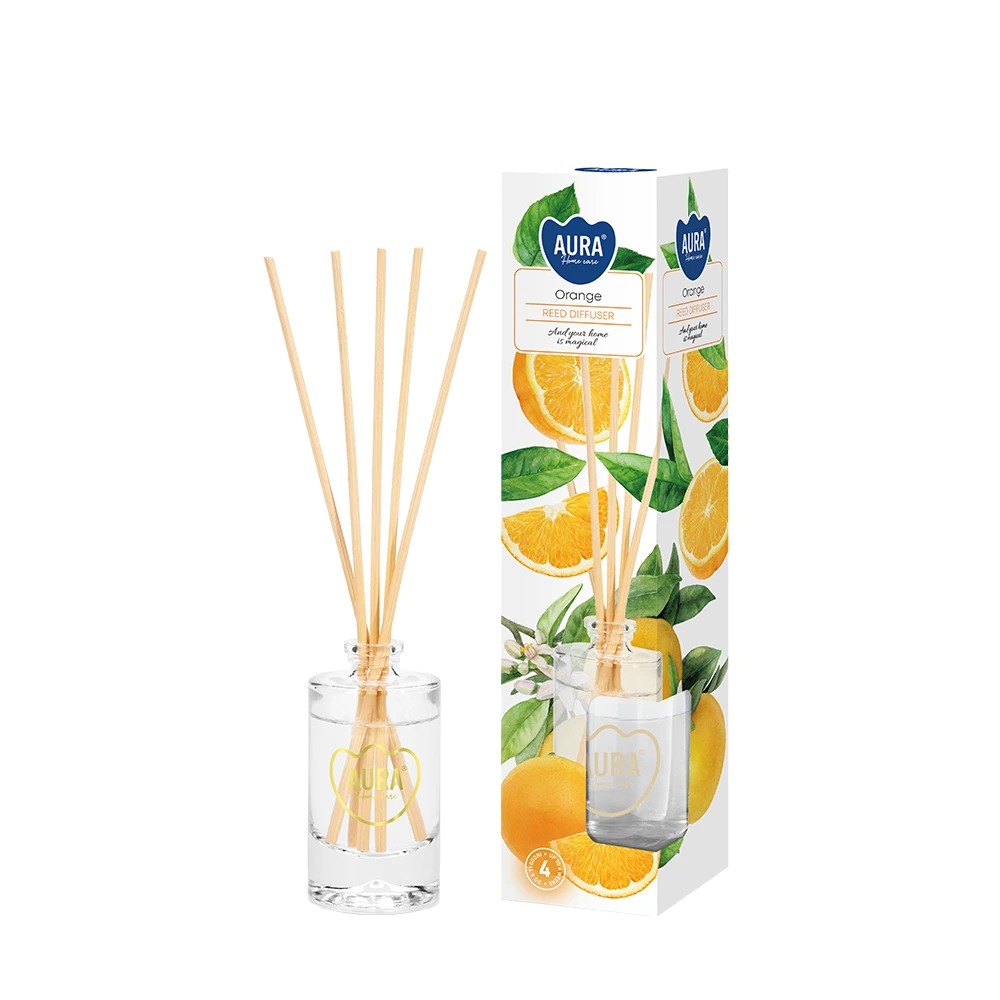 Bispol dz45-63 Aura POMARAŃCZA dyfuzor zapachowy z patyczkami - 45ml