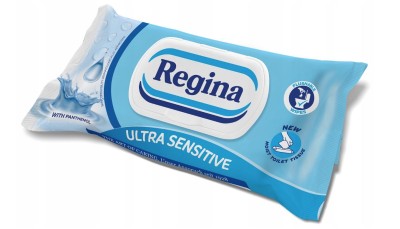Regina Ultra Sensitive papier nawilżany bezzapachowy 42 listki