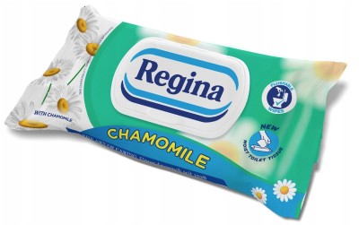 Regina Chamomile papier nawilżany rumiankowy 42 listki