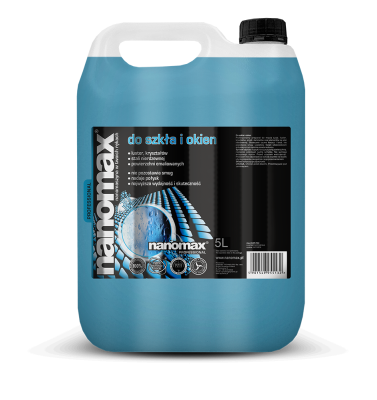 Nanomax Professional środek do czyszczenia szkła i okien 5l