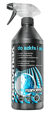Nanomax Professional środek do czyszczenia szkła i okien w sprayu 1l