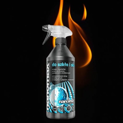Nanomax Professional środek do czyszczenia szkła i okien w sprayu 1l