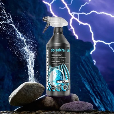 Nanomax Professional środek do czyszczenia szkła i okien w sprayu 1l
