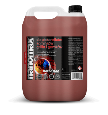 Nanomax Professional środek do czyszczenia piekarników, kominków i grilla 5l