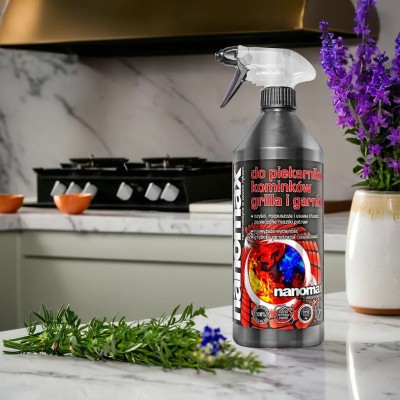 Nanomax Professional środek do czyszczenia piekarników, kominków i grilla w sprayu 1l