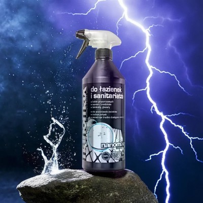 Nanomax Professional środek do czyszczenia łazienek i sanitariatów w sprayu 1l