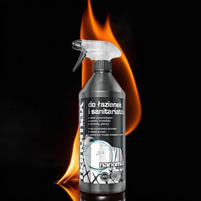 Nanomax Professional środek do czyszczenia łazienek i sanitariatów w sprayu 1l