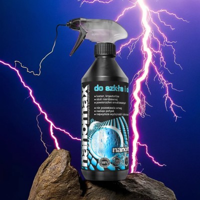 Nanomax Professional środek do czyszczenia szkła i okien w sprayu 500ml