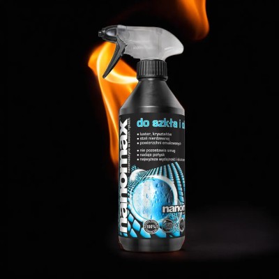 Nanomax Professional środek do czyszczenia szkła i okien w sprayu 500ml