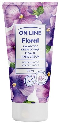 On Line Floral Violet i Lotus krem do rąk 75ml