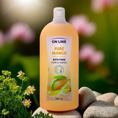 On Line Pure Mango płyn do kąpieli 980ml
