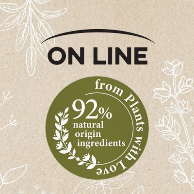 On Line From Plants With Love arnika i zielona herbata odżywka do włosów cienkich 400ml