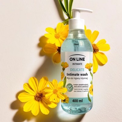On Line Nagietek płyn do higieny intymnej 400ml