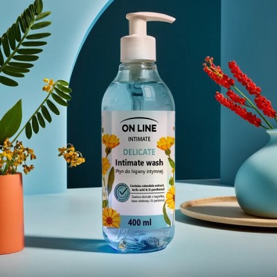 On Line Nagietek płyn do higieny intymnej 400ml