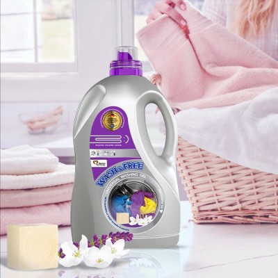 Wash & Free Jaśmin, Lawenda i Mydło Marsylskie żel do prania tkanin 4kg