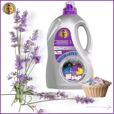 Wash & Free Jaśmin, Lawenda i Mydło Marsylskie żel do prania tkanin 4kg