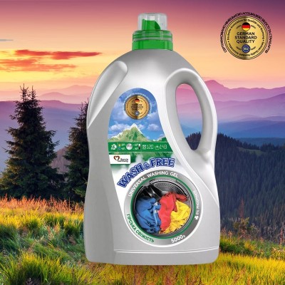 Wash & Free Mountain Freshness żel do prania tkanin 5kg