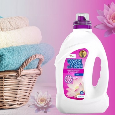 Wash & Free Lotos płyn do płukania tkanin 2l