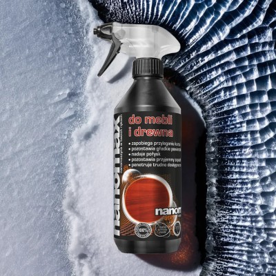 Nanomax Professional środek do czyszczenia mebli i drewna w sprayu 500ml