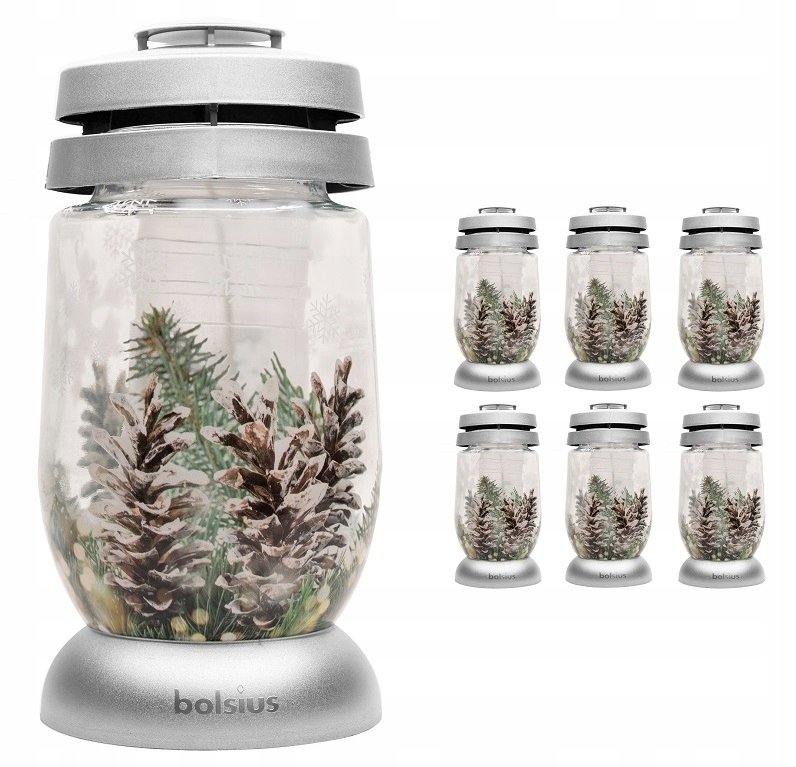 Bolsius lampion Szyszki 3s 07 znicz 6 sztuk