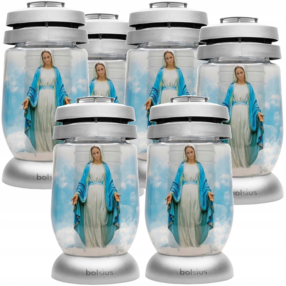 Bolsius Maryja lampion 3s 02 znicz 6 sztuk
