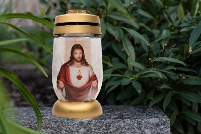 Bolsius Jezus-2 lampion  3s 12 znicz 6 sztuk