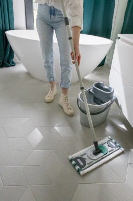 York ECO EGO mop płaski i wiadro z wyciskaczem CIRCULAR POWER 1 komplet