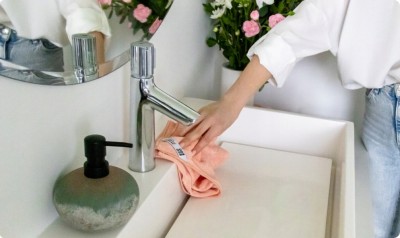York ECO EGO ścierka z mikrofibry do łazienki 1 sztuka
