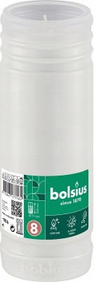 Bolsius wkład parafinowy RP8 zgrzewka 12 sztuk (170h)