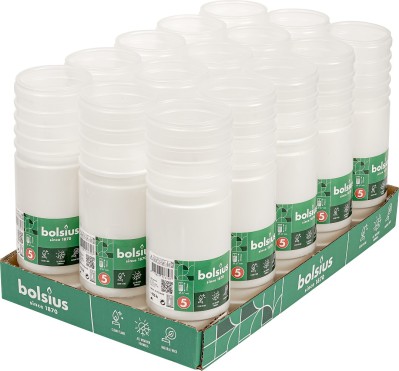 Bolsius wkład parafinowy RP5 zgrzewka 15 sztuk (113h)