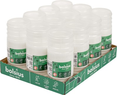 Bolsius wkład parafinowy RP4W zgrzewka 12 sztuk (79h)