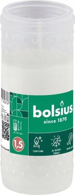 Bolsius wkład parafinowy do zniczy  RP1,5 zgrzewka 35 sztuk (34h)